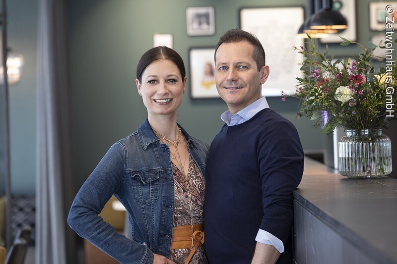 Gabi und Holger Herdegen vom Hotel Zeitwohnhaus
