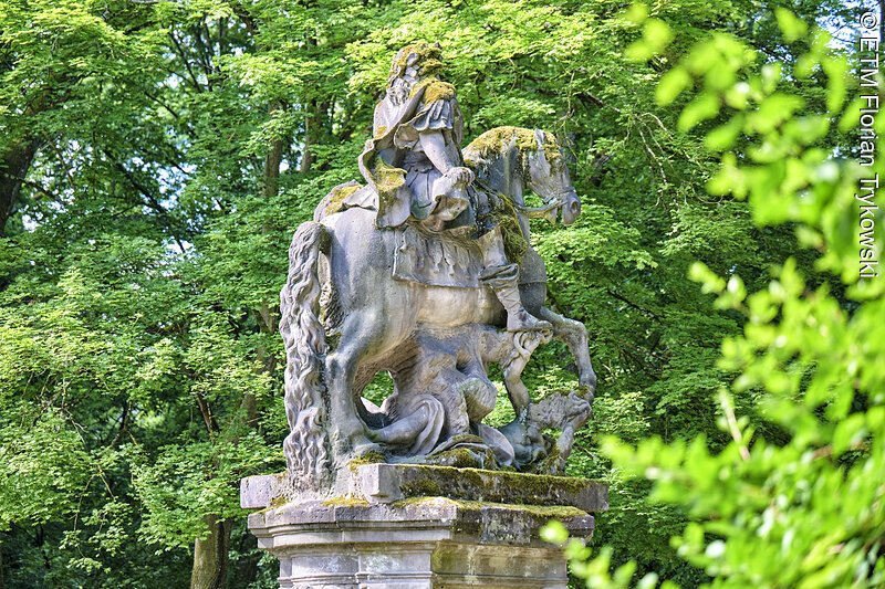 Reiterdenkmal im Schlossgarten