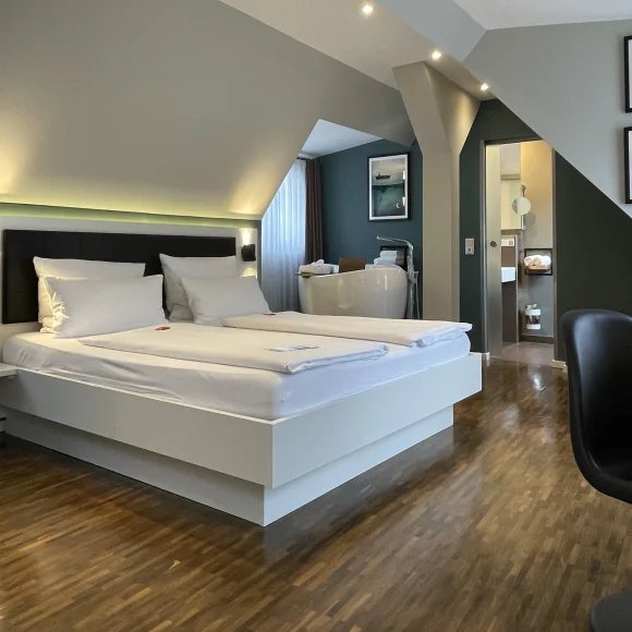 Zeitwohnhaus Hotelzimmer mit Bett