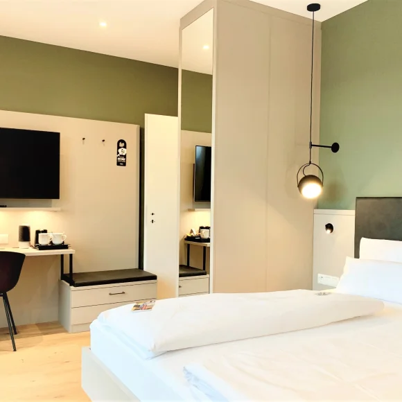 Zeitwohnhaus Hotelzimmer mit Bett