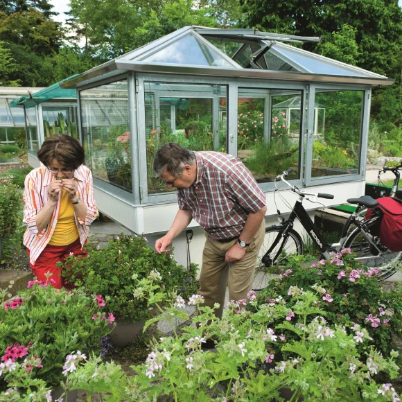 Botanischer Garten in Erlangen.