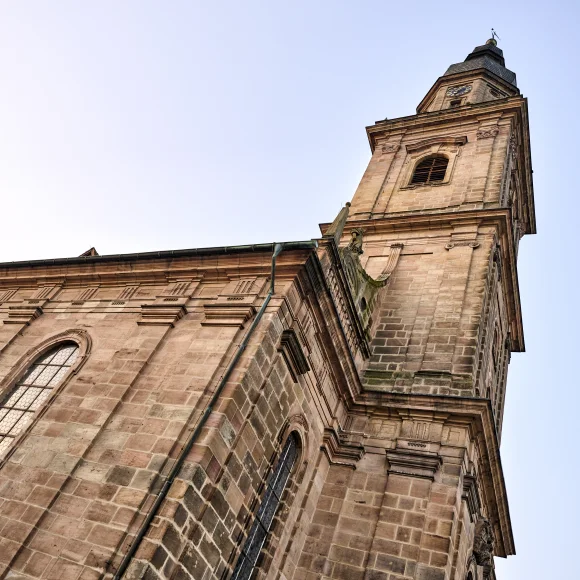Kirchturm der Altstädter Kirche in Erlangen
