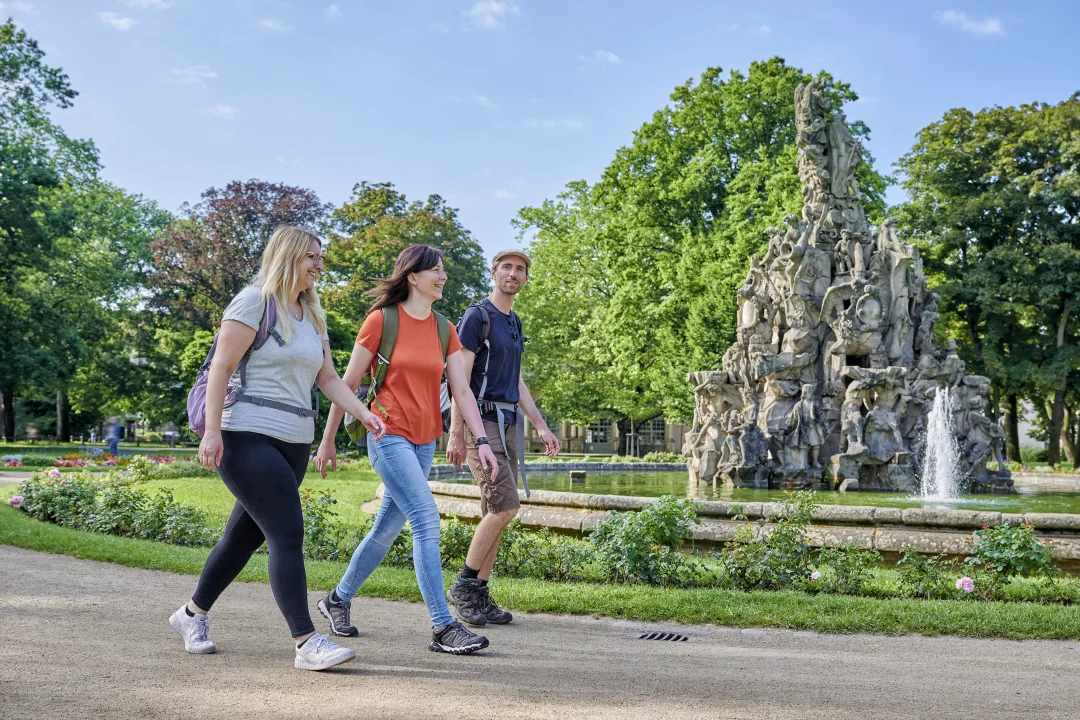 Wandern durch den Schlossgarten