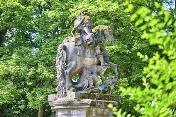 Reiterdenkmal im Schlossgarten