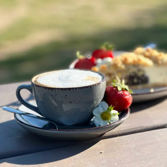 Kaffeetasse auf einem Tisch