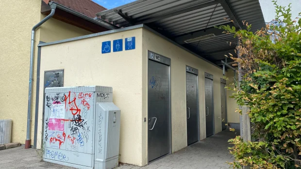 Öffentliche Toilette an der Güterhallenstraße